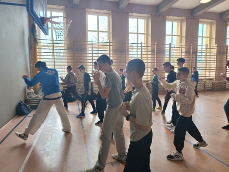 Szkole warsztaty z trenerem Taekwon – do 