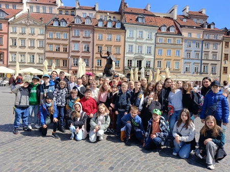 WYCIECZKA KLAS IV DO WARSZAWY