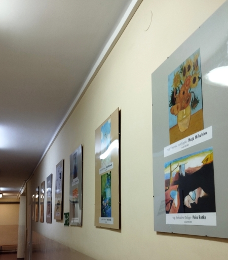 ''Przez epoki - inspiracje obrazami wybitnych malarzy''.
