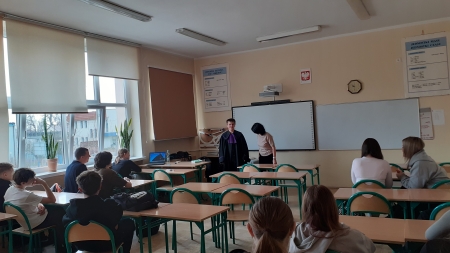 Spotkanie z zawodowym kuratorem sądowym w ramach doradztwa zawodowego