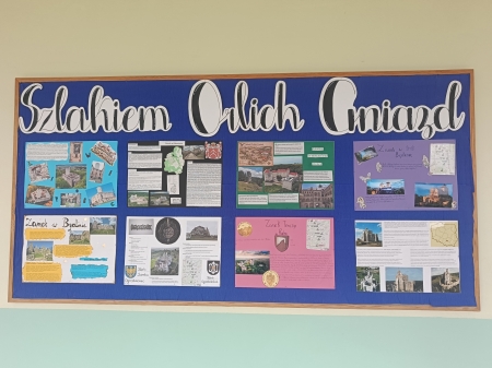 Szlakiem Orlich Gniazd – projekt edukacyjny na lekcjach geografii w kl.V