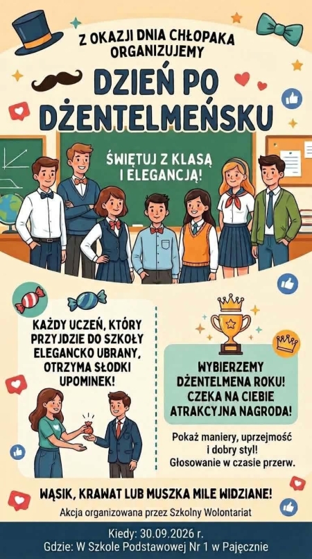 Dzień Chłopaka tuż...tuż...