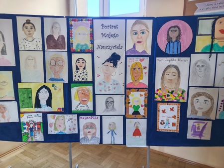 ''Portret mojego nauczyciela'' - konkurs plastyczny rozstrzygnięty!